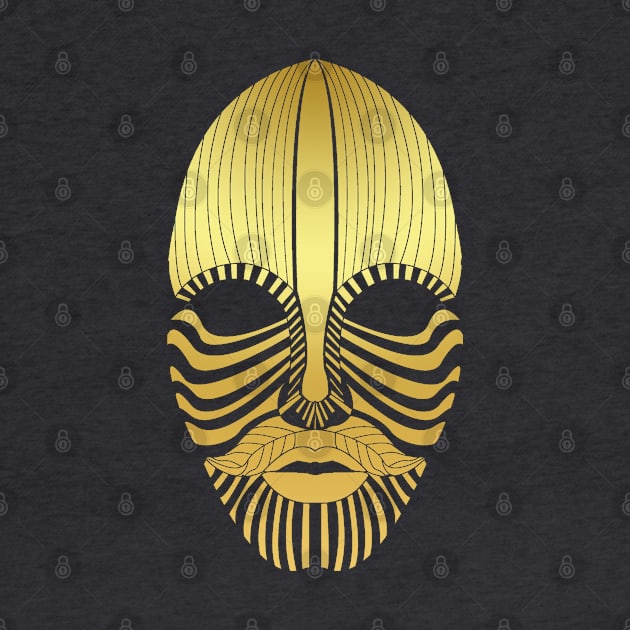 Mask Of Gold by Manar Khaskia